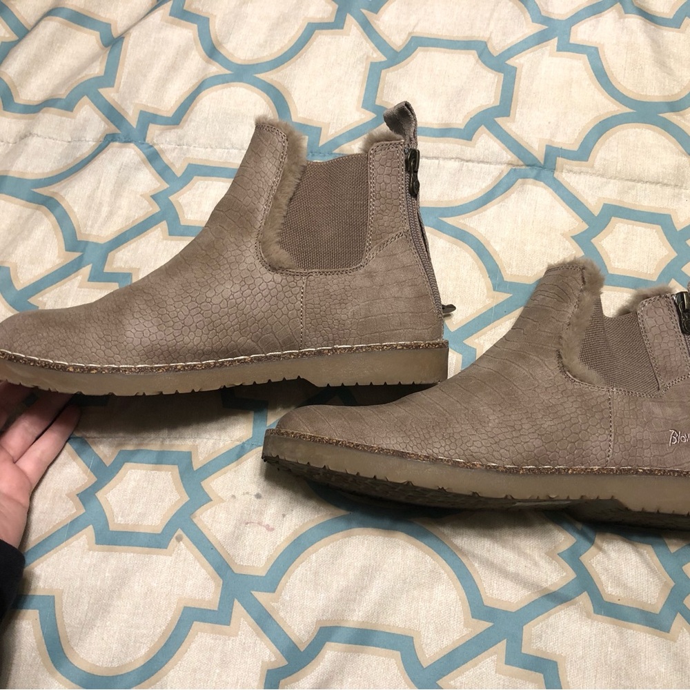 Blowfish Tan Ankle Boots